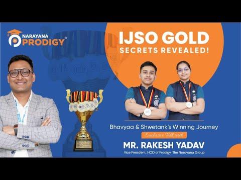 Want Olympiad Gold? Watch IJSO 2024 Winners Decode Success | From Classroom to IJSO Podium