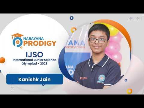Student of Narayana set to represent INDIA in International Junior Science Olympiad
