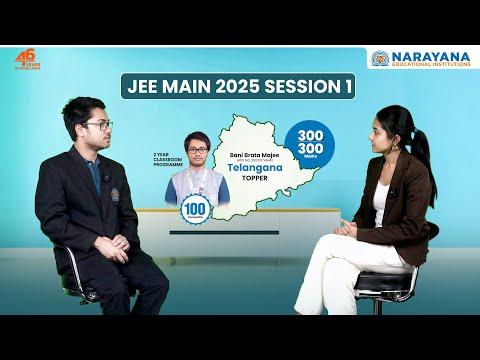 JEE Main 2025 Topper Banibrata Majee: The Ultimate Success Blueprint